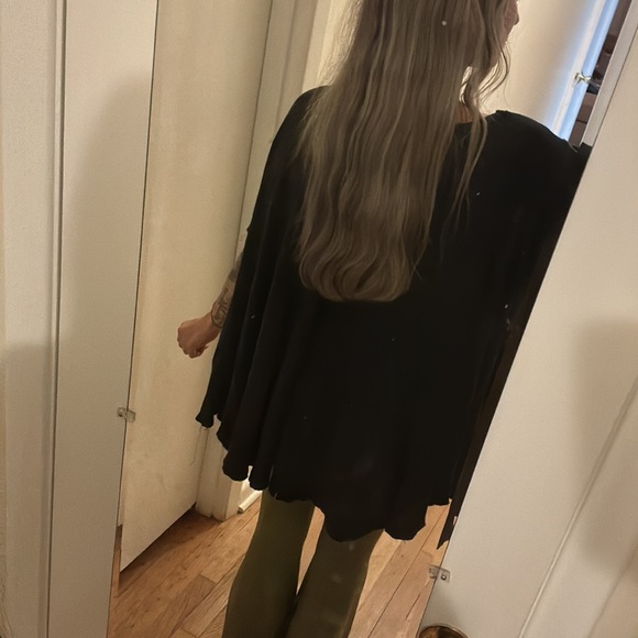 NWOT Free People Oversized Graphic Tee XS/SM - Picture 6 of 6